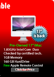 Certified Used Apple 17-Inches Imacs