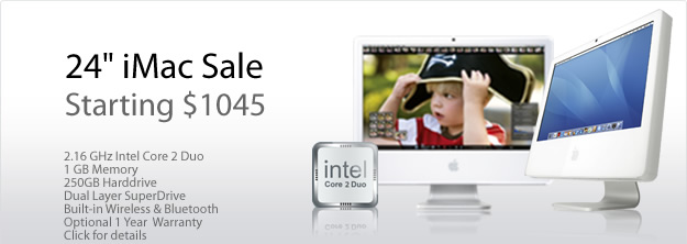 Certified Used Apple 24-Inches Imacs