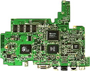 Board, I / O Logic, 8 MB SGRAM, DVD