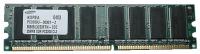 DIMM, SDRAM, 256 MB, PC3200/DDR400, 184p