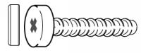 Screw, Phillips, Self-Tapping, Pkg. of 10