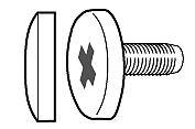 Screw, Phillips, Machine, Pkg. of 10