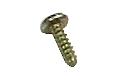 Screw, Tap, Pan, M3, Stl / Zinc, Pkg. of 10