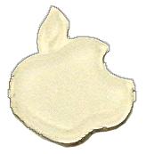 Logo, Apple, Bezel, Pkg. of 5, CPRC / International Only