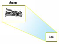 Screw, 2 x 5 mm, Cosmetic, Pkg. of 5