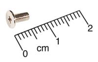 Screw, Wafer, 2 x 0.45 x 5.5