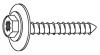 Screw, Phillips, Self-Tapping with Washer, Pkg. of 10